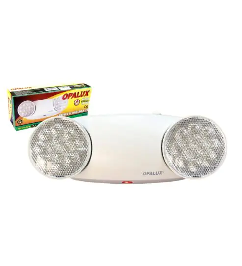 LUZ DE EMERGENCIA 24 LEDS 9909220 OPALUX