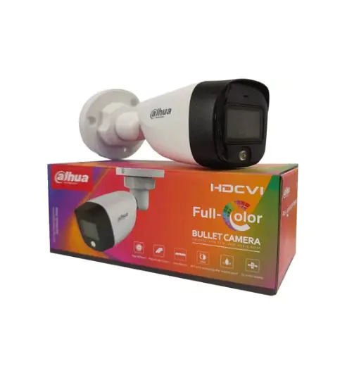 TUBO FULL COLOR 2MP CON AUDIO 20M DH-HAC-HFW1209CN-LED DAHUA