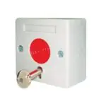 BOTON EMERGENCIA CON LLAVE