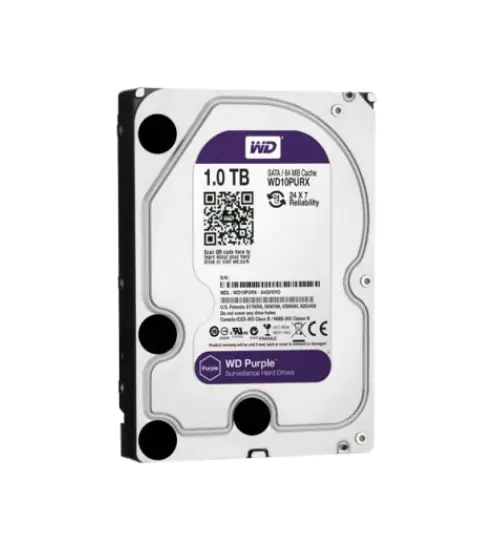 DISCO DURO PURPLE WD 1 TERA SATA SE-HDD1TB WESTERN DIGITAL