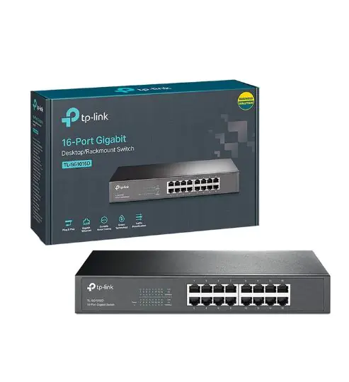 SWITCH TP-LINK TL-SG1016D 16 PUERTOS GIGABIT
