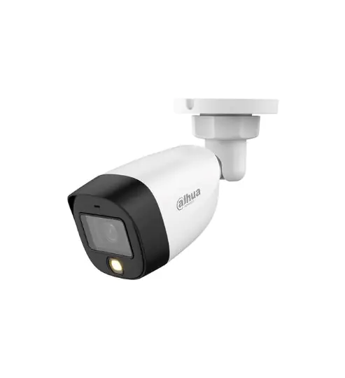 TUBO 5 MP FULL COLOR IR 20MT HAC-HFW1509CN-A-LED DAHUA