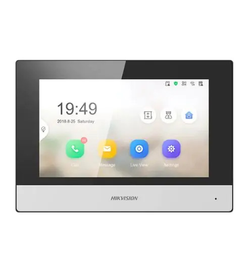 MONITOR VIDEO PORTERO 7 P/INTERIOR WIFI HK-DS-KH6350-WTE1 HIKVISION