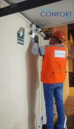 Mantenimiento de cámara de seguridad