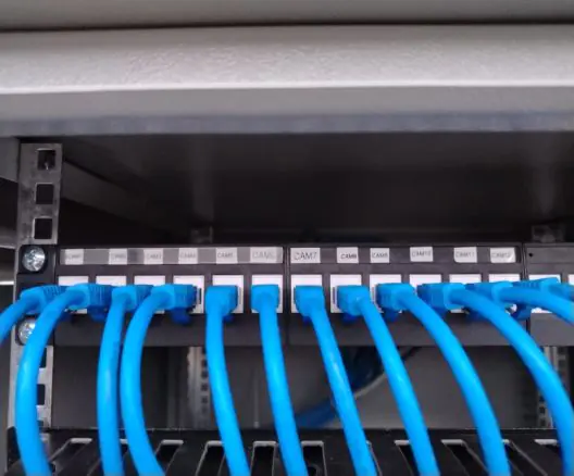 Salida de Patch panel.