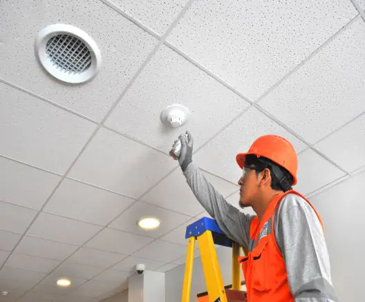 Instalación de sistema contra incendio.
