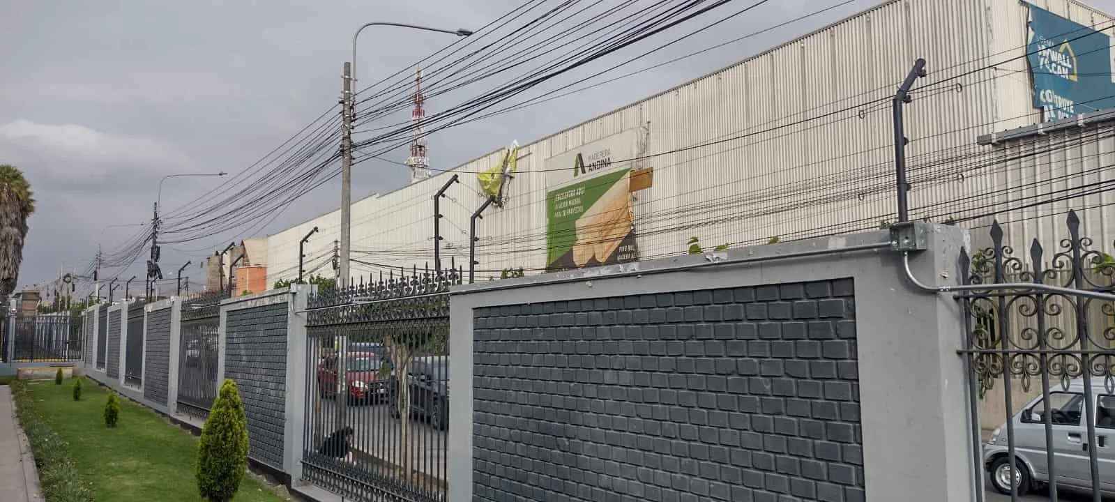instalación de canalización eléctrica.