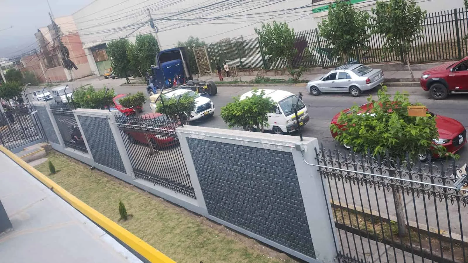 instalación de canalización eléctrica.