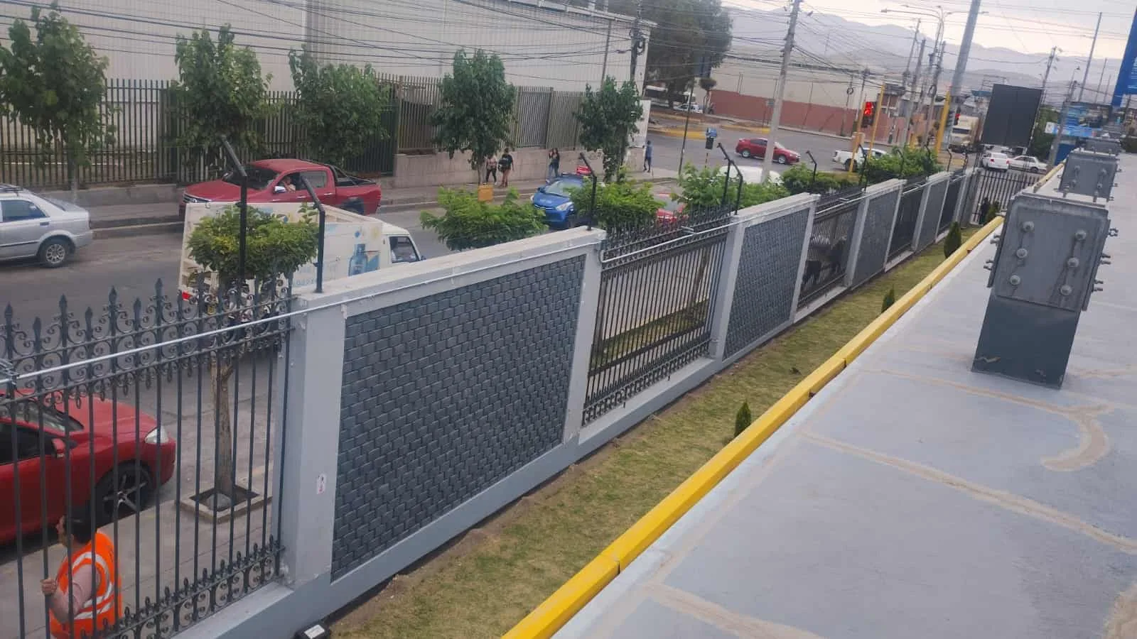 instalación de canalización eléctrica.