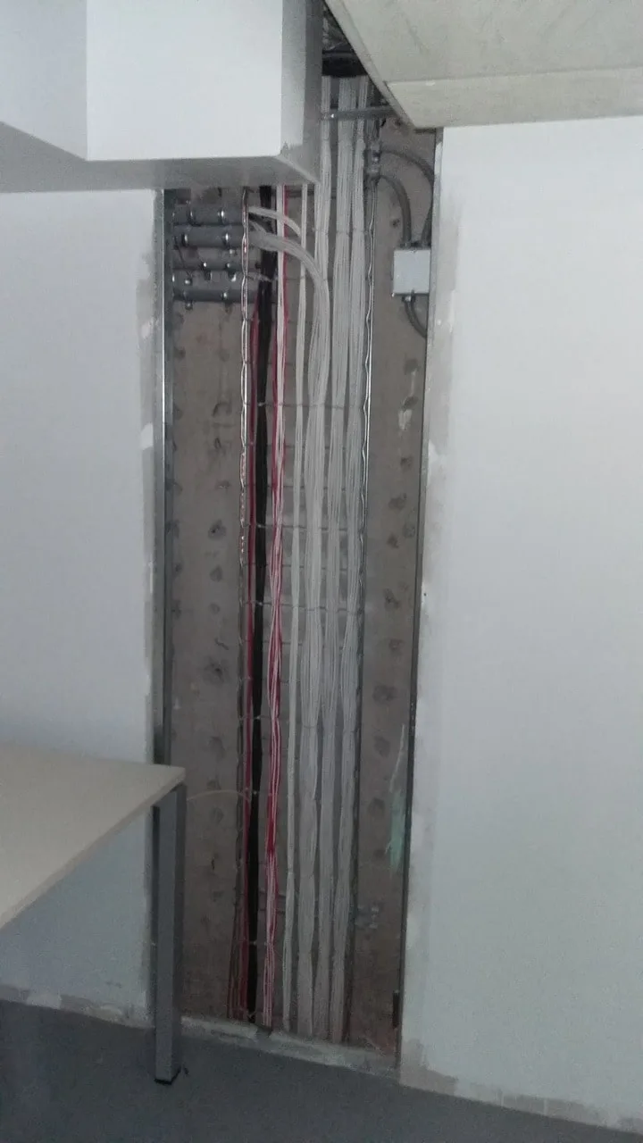 Instalación de cable estructurado.