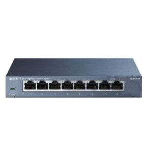 SWITCH 8P GIGABIT. CASE METALICO TP-TL-SG108 TP-LINK