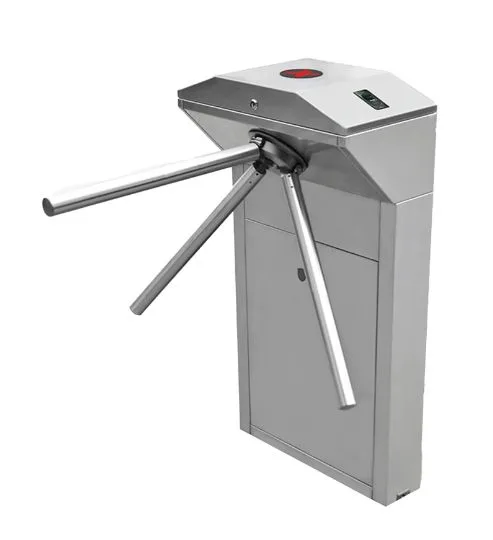 BARRERA PEATONAL TIPO MOLINETE CON LECTORAS FR1200 Y CONTROL INBIO260 TS1022 PRO ZKTECO