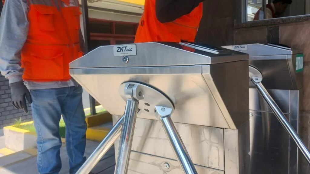 Instalación de torniquete