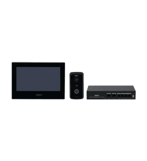 KIT VIDEOPORTERO IP POE 2MP + MONITOR 7" TÁCTIL