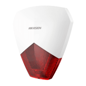 SIRENA CABLEADA CON LUZ 105 dB HK-DS-PS1-R HIKVISION